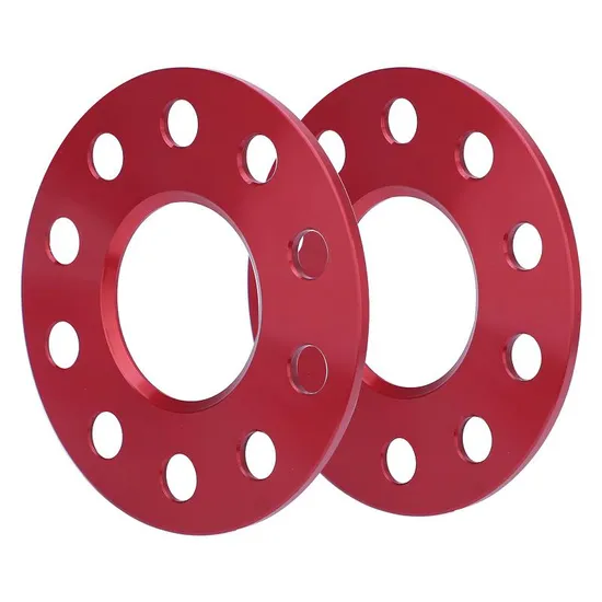 Red Aluminum Hubcentric Wheel Spacers Kit for Honda and Acura
