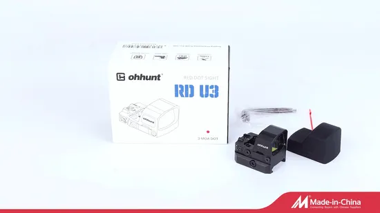 OEM 1X24X17mm Red DOT Sight 3 Moa RMS/Rmsc Footprint Reflex Sight 