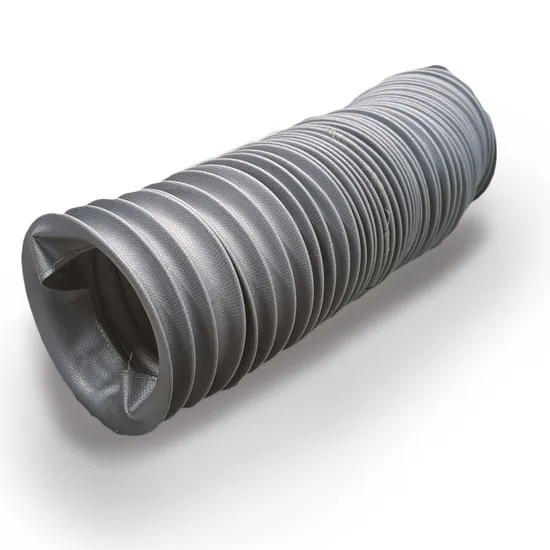 Manufacturer Water Dust Proof Flexible Protective Round Telescopic Spring Fabric Rubber Ball Screw Hydraulic Cylinder Sewn Bellow Cover with Breathing Valve 