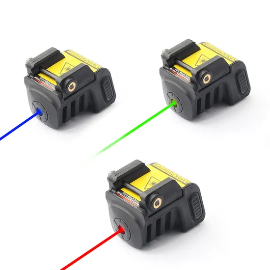 USB Mini Rechargeable Tactical 650nm Scope Red Green Blue Laser DOT Sight 